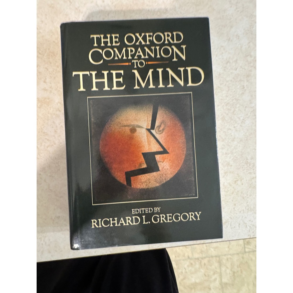 The Oxford Companion to the Mind Richard L Gregory 1987 First Edition Hardcover